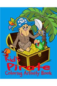 Kid's Pirate Coloring Activity Book