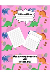 Write and Draw Handwriting Practice with Sketch Box