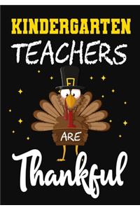 Kindergarten Teachers Are Thankful