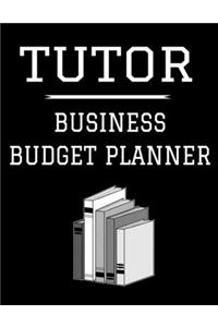 Tutor Business Budget Planner