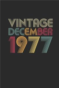 Vintage December 1977