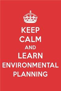 Keep Calm and Learn Environmental Planning: Environmental Planning Designer Notebook