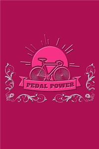 Pedal Power: The Best Journal Notebook for Cycling, Cycling Instructors, and Bicycle Riders.