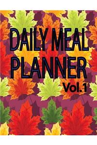 Daily Meal Planner Vol.1
