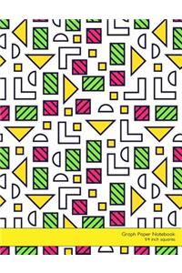 Graph Paper Notebook 1/4 Inch Squares