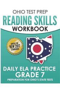 OHIO TEST PREP Reading Skills Workbook Daily ELA Practice Grade 7