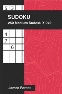 250 Medium Sudoku X 9x9