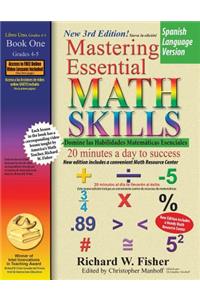 Mastering Essential Math Skills Book 1, Spanish Language Version