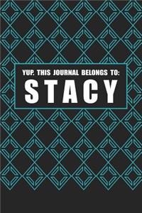 Yup. This Journal Belongs to Stacy