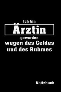 Ärztin Notizbuch