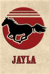 Wild Horse Lined Notebook