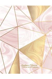 Academic Planner Calendar July 2019-June 2020