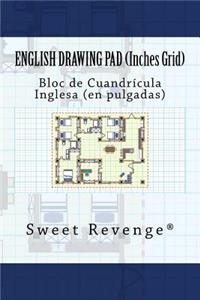 English Drawing Pad - Inches Grid