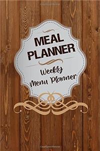 Meal Planner Weekly Menu Planner
