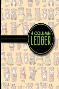 4 Column Ledger