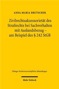 Zivilrechtsakzessorietat des Strafrechts bei Sachverhalten mit Auslandsbezug