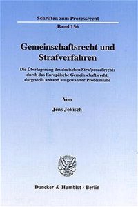 Gemeinschaftsrecht Und Strafverfahren