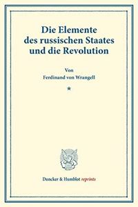 Die Elemente Des Russischen Staates Und Die Revolution