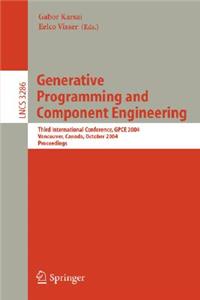 Generative Programming and Component Engineering