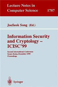 Information Security and Cryptology - Icisc'99