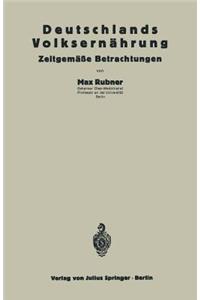 Deutschlands Volksernährung