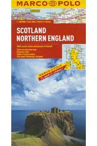 Scotland Northern England Marco Polo Map