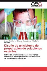 Diseño de un sistema de preparación de soluciones estériles