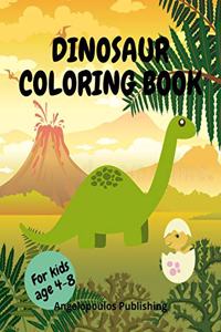 Dinosaur coloring book