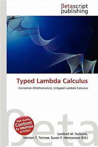 Typed Lambda Calculus
