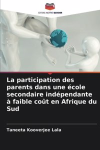 La participation des parents dans une école secondaire indépendante à faible coût en Afrique du Sud
