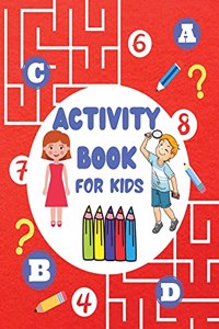 Activity Book For Kids