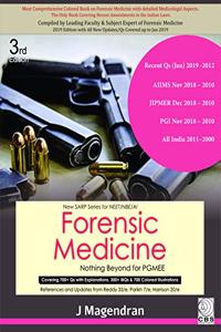 FORENSIC MEDICINE NOTHING BEYOND FOR PGMEE 3ED (PB 2019)