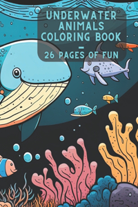 Underwater Animals Coloring Book