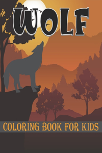 Wolf Coloring Book for Kids