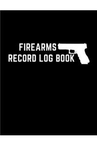 Firearms Record Log Book