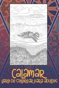 Calamar - Libro de colorear para adultos