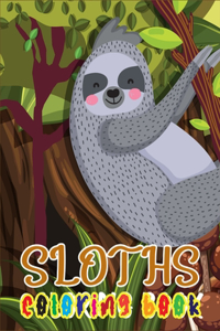 Sloths Coloring Book