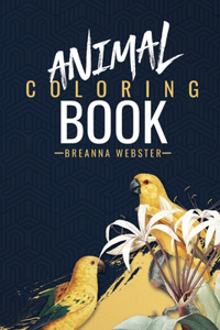 Animal Coloring Book mandala pages for adults teens kids of all ages