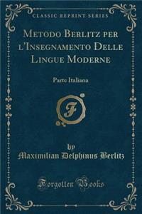 Metodo Berlitz per l'Insegnamento Delle Lingue Moderne