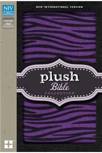 NIV, Plush Bible Collection, Hardcover, Purple/Black