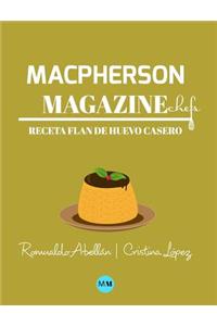 Macpherson Magazine Chef's - Receta Flan de huevo casero