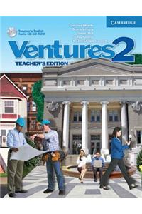 Ventures 2 Teacher's Edition with Teacher's Toolkit Audio CD/CD-ROM