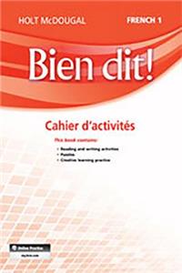 Cahier d'Activités Student Edition Levels 1a/1b/1