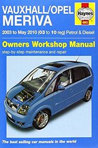 Vauxhall/Opel Meriva Petrol & Diesel (03 - May 10) Haynes Repair Manual