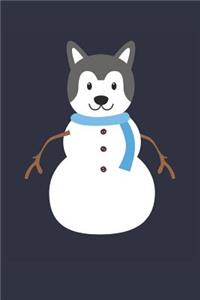 Siberian Husky Notebook - Christmas Gift for Siberian Husky Lovers - Siberian Husky Journal