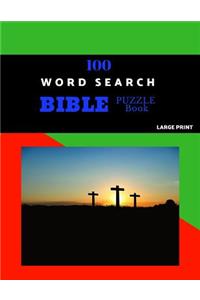 100 Word Search Bible Puzzle Book Large Print