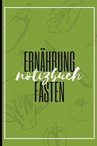 Ernährungs Notizbuch