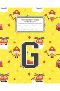 Primary Composition Notebook Grades K-2 Story Journal G