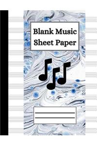 Blank Music Sheet Paper