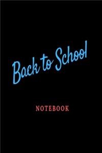 Back to School Notebook